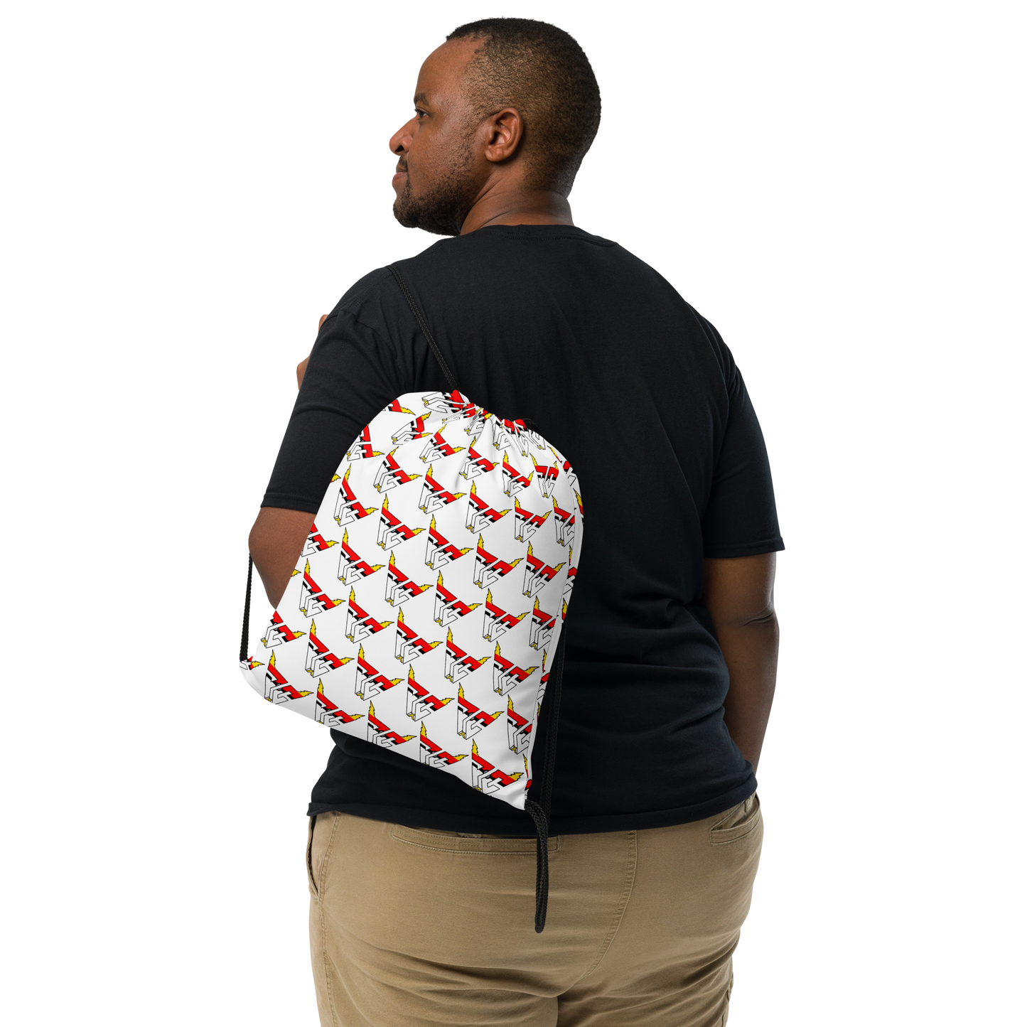 Pika x Chu Drawstring Bag
