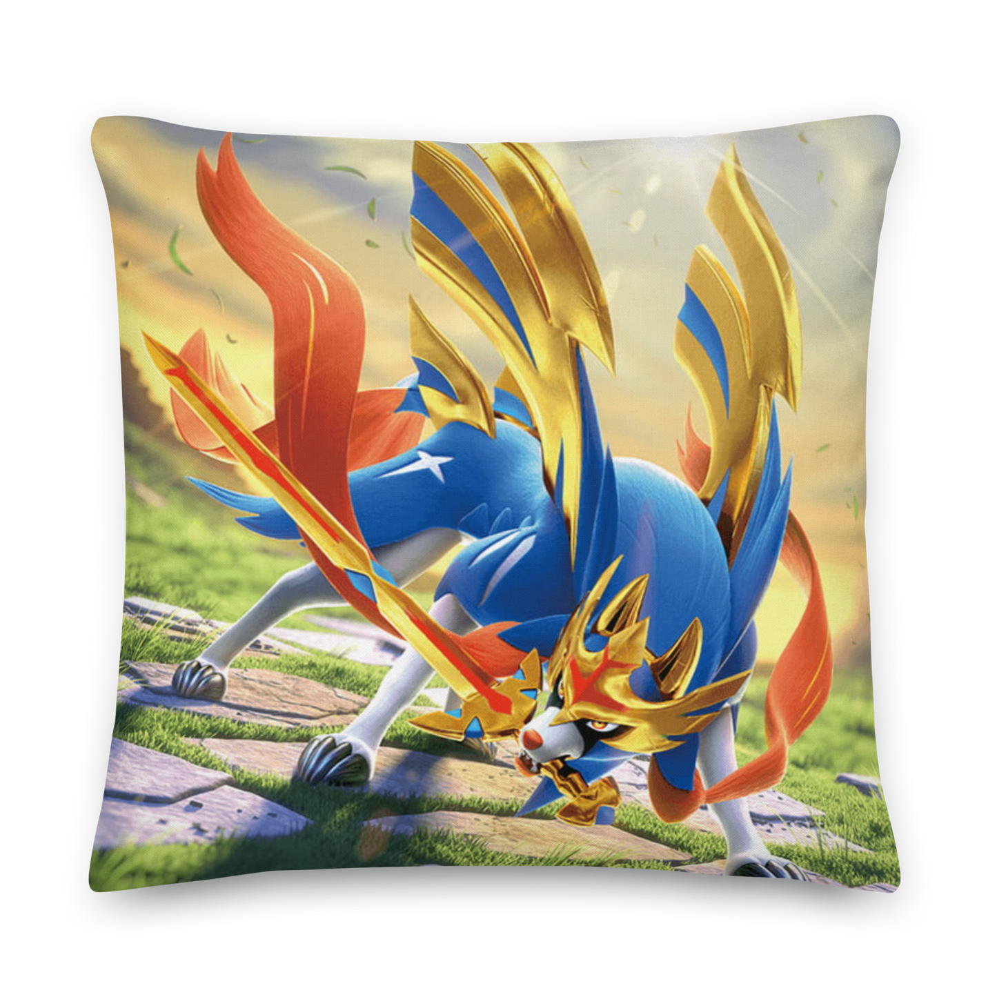 Zacian Pokemon Premium Pillow