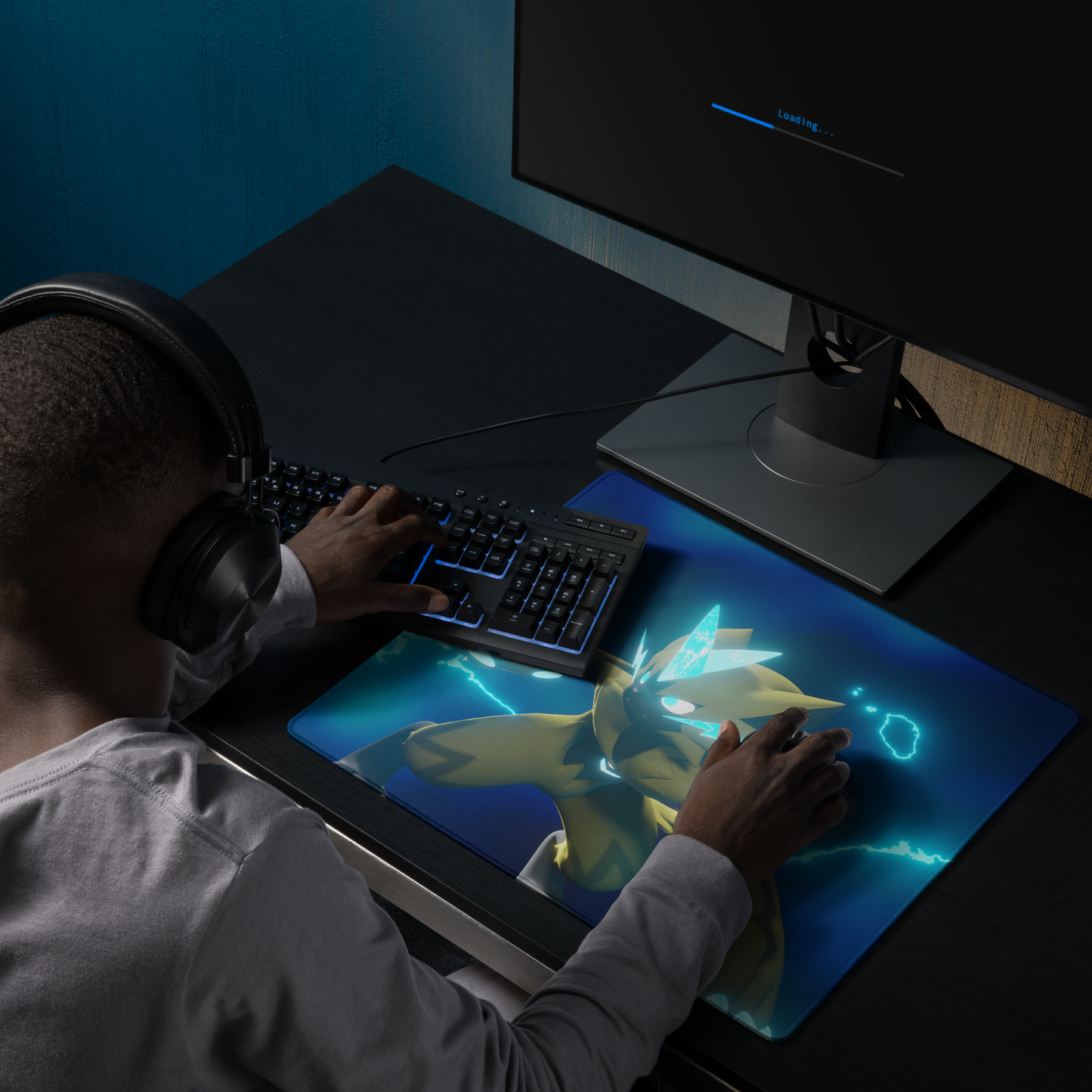 Zeraora Pokemon Desk Pad/Mat