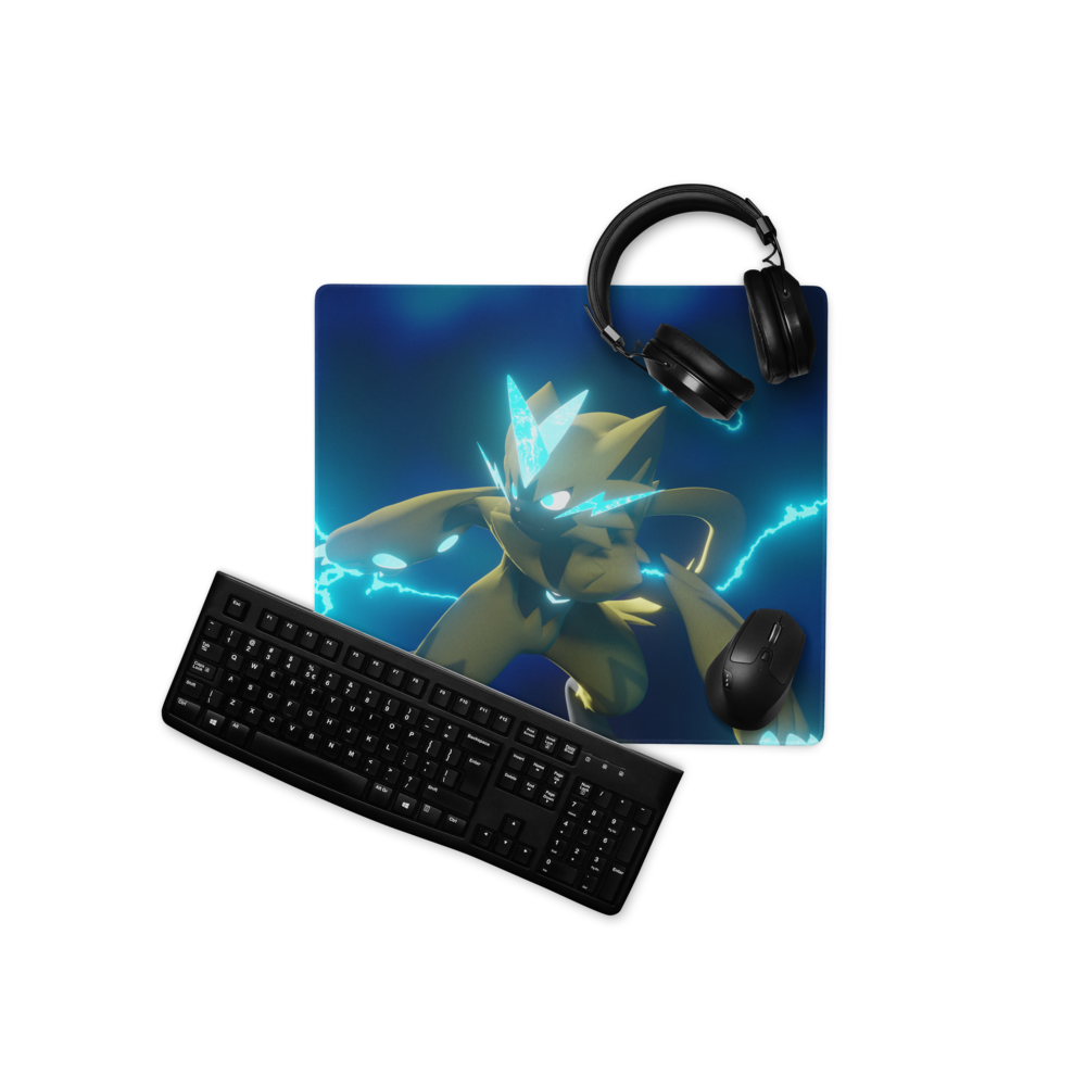 Zeraora Pokemon Desk Pad/Mat