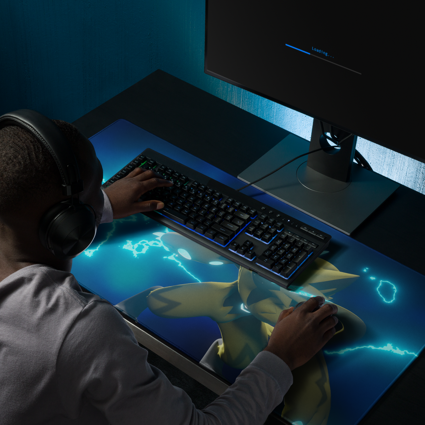 Zeraora Pokemon Desk Pad/Mat