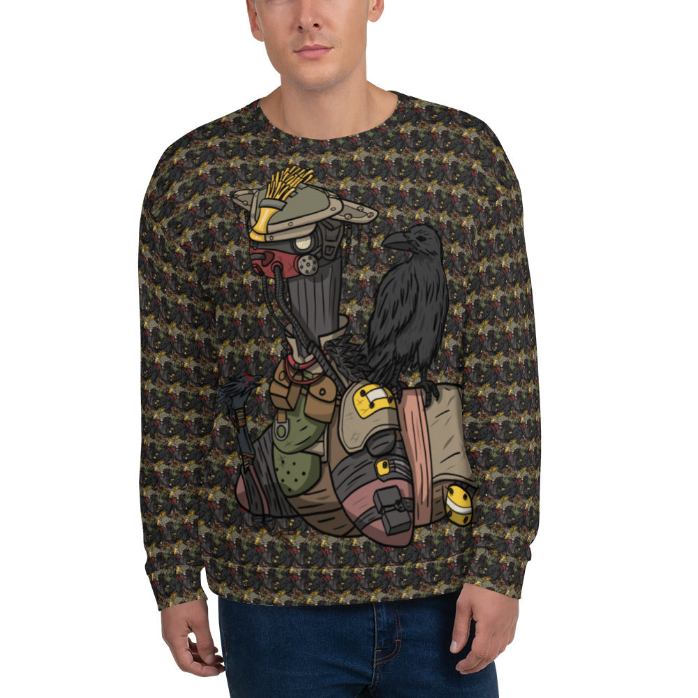 Bloodhound Nessie All-Over Print Sweatshirt/Jumper (Apex Legends)