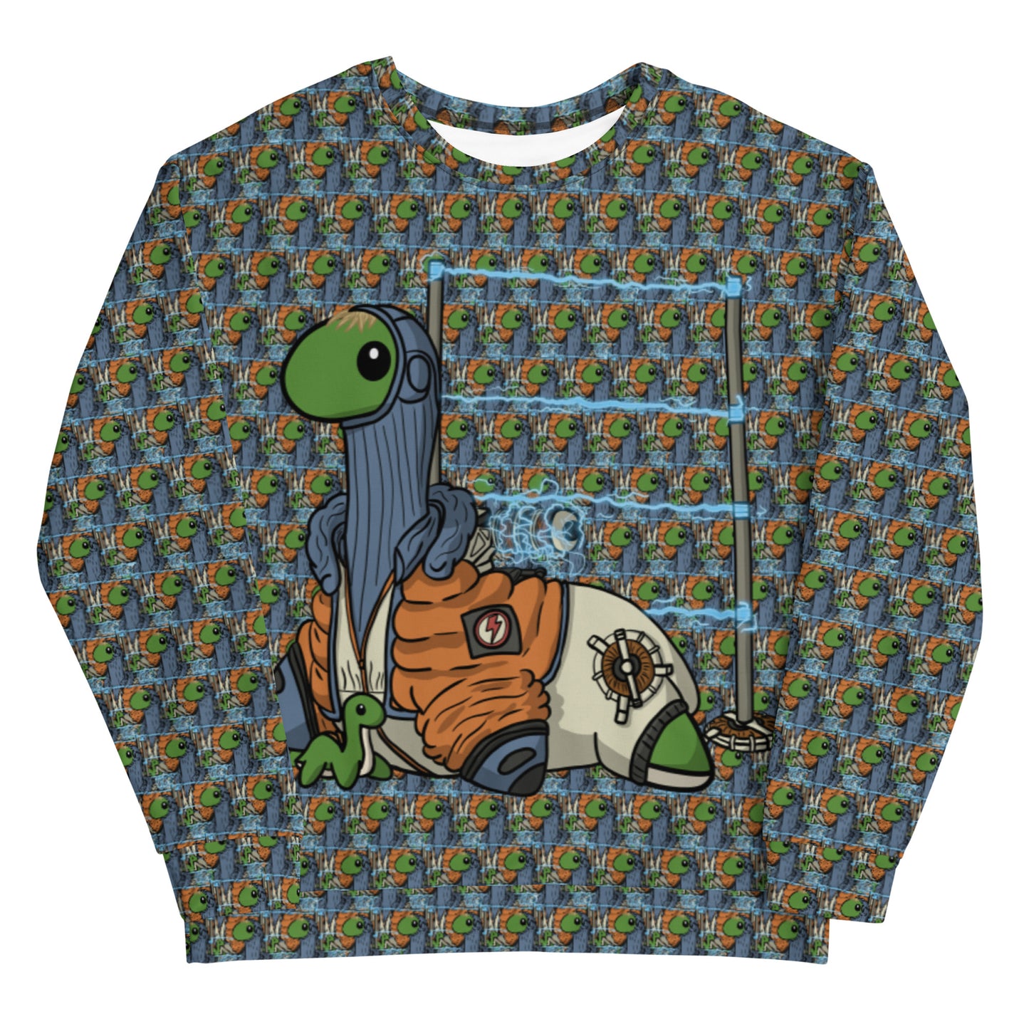 Watson Nessie All-Over Print Sweatshirt/Jumper (Apex Legends)