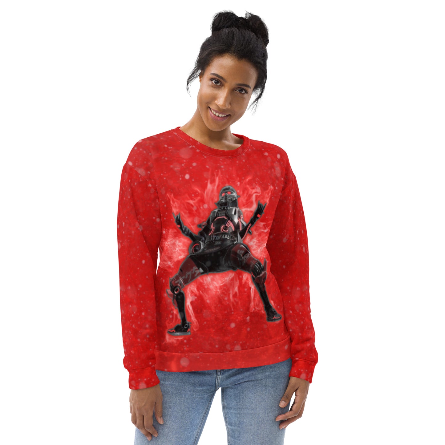 Octane All-Over Print Sweatshirt/Jumper (Apex Legends)