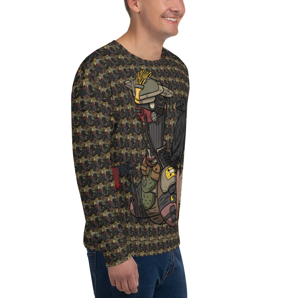 Bloodhound Nessie All-Over Print Sweatshirt/Jumper (Apex Legends)