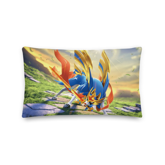 Zacian Pokemon Premium Pillow